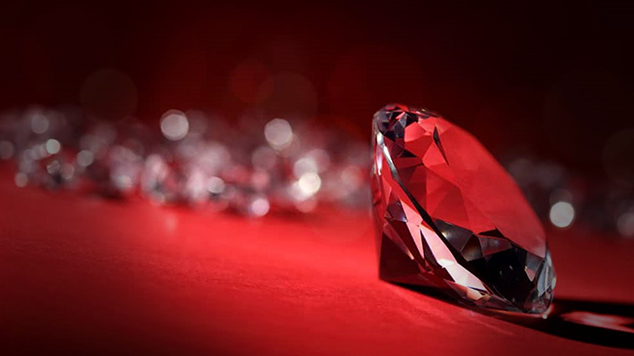 Red Diamond gemstone